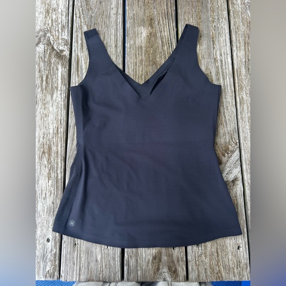 Honey Love LiftWear Seamless Shaping Tank Top, Medium Black. - Picture 5 of 6